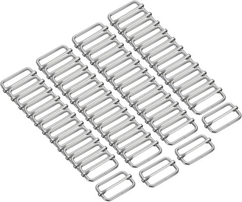 uxcell Adjustable Buckle Rectangle Tri-Glide Slides Adjuster Strap in Saudi Arabia