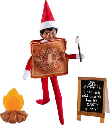 The Elf on the Shelf Polar Props Toasty Roasty Set - Elf Props and Accessories for Hilarious Campfire Elf Scenes - Scout Elf Not Included. in Saudi Arabia