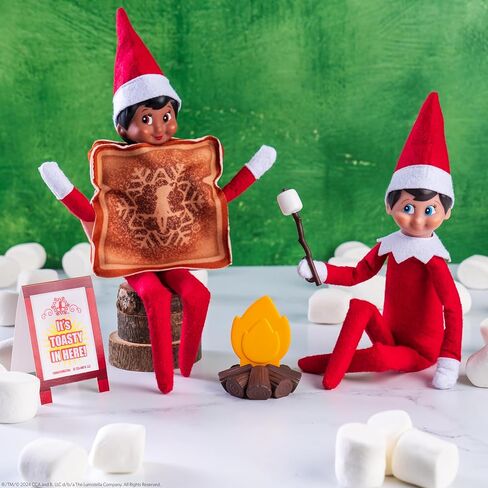The Elf on the Shelf Polar Props Toasty Roasty Set - Elf Props and Accessories for Hilarious Campfire Elf Scenes - Scout Elf Not Included. in Saudi Arabia