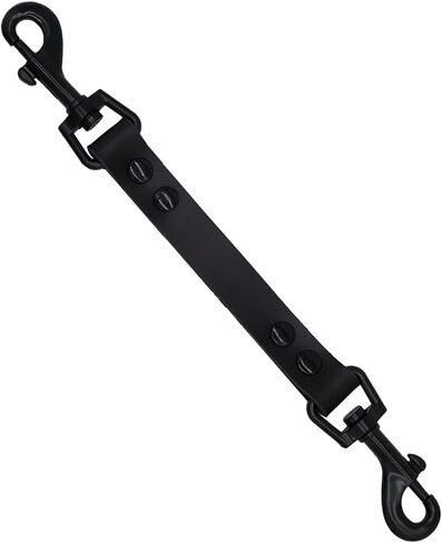 Dog Safety Clip for Prong Collar, Waterproof Leash Backup Clip Connector, Dual Clasps Rotating Buckle for Pinch Collar (2 Pcs) in Kuwait