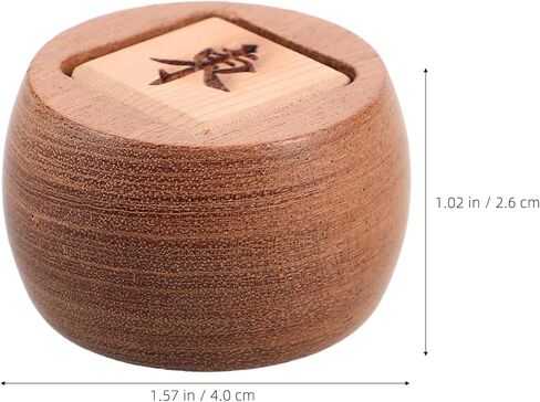 LUOZZY Round Wooden Mahjong Wind Indicator Accessories for Chinese Game Play Professional Casual Players Durable Elegant Coffee Table Decor in Saudi Arabia