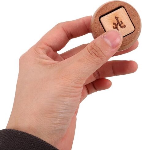 LUOZZY Round Wooden Mahjong Wind Indicator Accessories for Chinese Game Play Professional Casual Players Durable Elegant Coffee Table Decor in Saudi Arabia