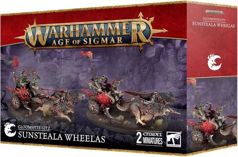 Warhammer Age of Sigmar: Gloomspite Gitz - Sunsteala Wheelas in Kuwait