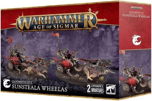 Warhammer Age of Sigmar: Gloomspite Gitz - Sunsteala Wheelas in Kuwait