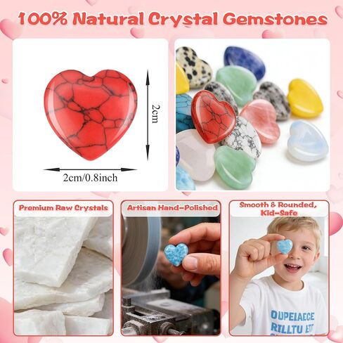 24 حزمة من هدايا عيد الحب للأطفال، وبطاقات عيد الحب مع أحجار كريمة كريستالية على شكل قلب لتبادل الفصول المدرسية، وهدايا حفلات عيد الحب وحشو حقائب الهدايا للفتيات والفتيان الذين تتراوح أعمارهم بين 4 و12 عامًا in Kuwait