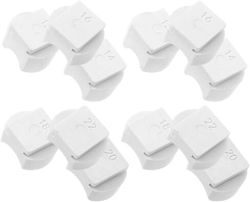 DIYEAH 12 قطعة آلة الضغط على المجوهرات يموت لأداة ثني الحلقات الصغيرة ملحقات آلة ثني الحلقات شديدة التحمل لصنع المجوهرات بنفسك in Kuwait