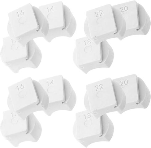 DIYEAH 12 قطعة آلة الضغط على المجوهرات يموت لأداة ثني الحلقات الصغيرة ملحقات آلة ثني الحلقات شديدة التحمل لصنع المجوهرات بنفسك in Kuwait