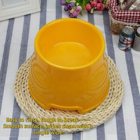 2pcs Long Eared Dog Bowl (Blue & White) - Spaniel Bowls for Dogs Long Ears,No-Spill Food & Water Bowls for Cocker Spaniels, Beagles, Non-Slip, Easy to Clean in Kuwait