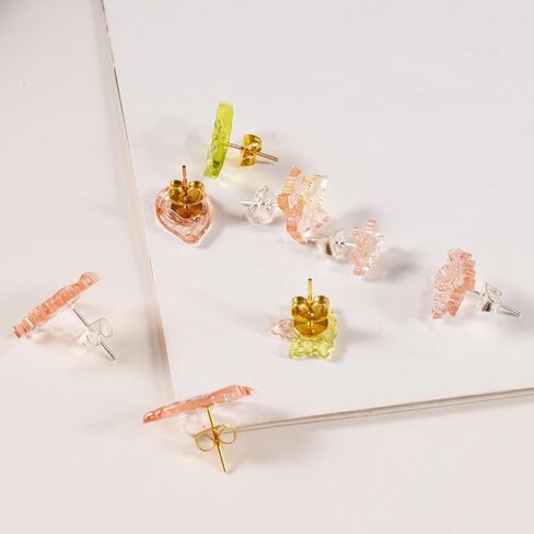 2PCS Leaf Resin Mold Jewelry Silicone Resin Earring Molds Stud Epoxy Casting Mould Maple Leaf Pendant Mold kit for Jewelry Necklace Pendant Supplies DIY in Saudi Arabia