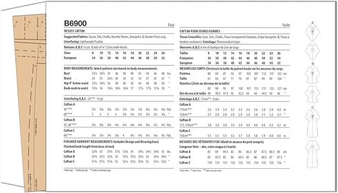 مجموعة أدوات خياطة القفطان من Butterick B6900B5 Misses، رمز التصميم B6900، المقاسات 8-10-12-14-16 in Saudi Arabia