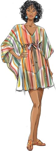 مجموعة أدوات خياطة القفطان من Butterick B6900B5 Misses، رمز التصميم B6900، المقاسات 8-10-12-14-16 in Saudi Arabia