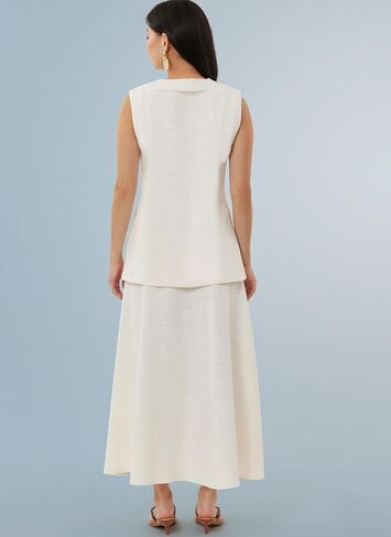 Simplicity SS3108H5 سترة غير مبطنة شبه جاهزة وتنورة واسعة وسراويل واسعة الساق من American Sewing Guild، رمز التصميم S3108، المقاسات 6-8-10-12-14 in Kuwait