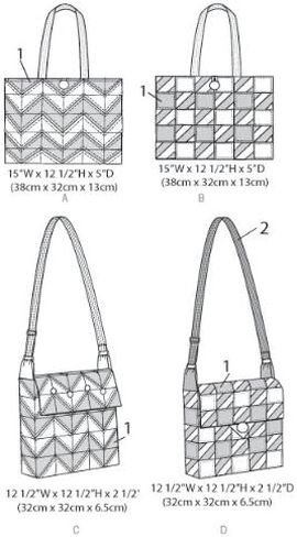 McCall Pattern Company M6936 Bags, One Size in Saudi Arabia