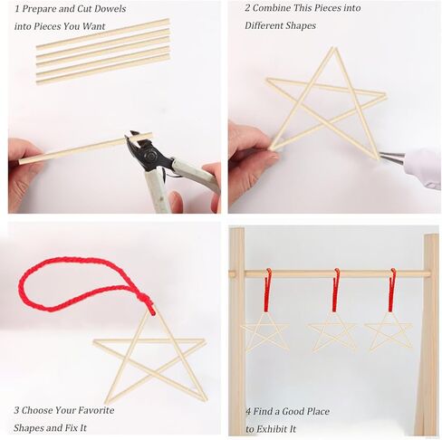 70 قطعة من قضبان الأوتاد الخشبية مقاس 1/5 × 12 بوصة، أعواد خشبية، أعواد الخيزران الطبيعية غير المكتملة للحرف اليدوية، قضبان الأوتاد للمشروعات اليدوية، دعم الكعك المتدرج in Kuwait