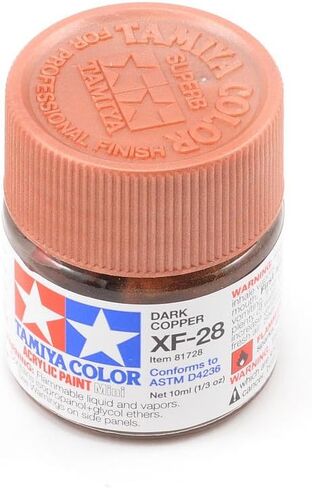 TAMIYA 81728 Acrylic Mini XF28 Dark Copper 1/3 oz in Saudi Arabia