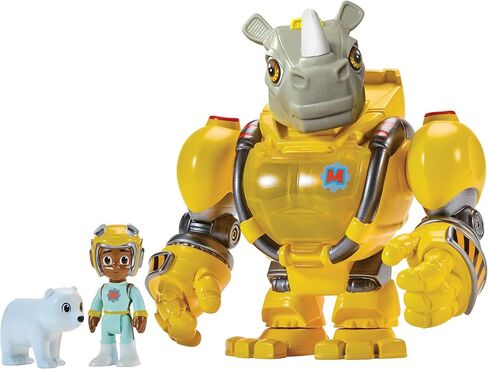 Animal Rescue Rhino Mek with Kawhi by Playmates Toys in Saudi Arabia
