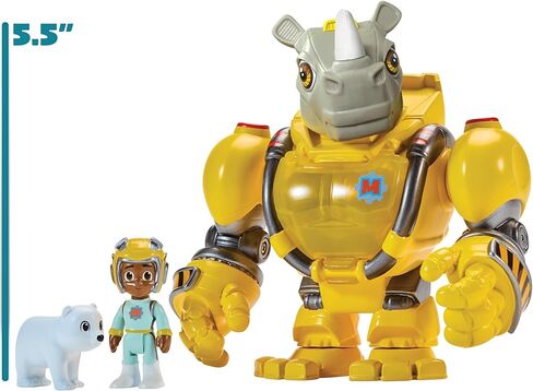 Animal Rescue Rhino Mek with Kawhi by Playmates Toys in Saudi Arabia