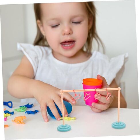 Hemoton 4set Doll Clothes Rack Organizer for Pet Toys Stylish and Versatile Drying and Storage for Playhouse and Role Play in Saudi Arabia