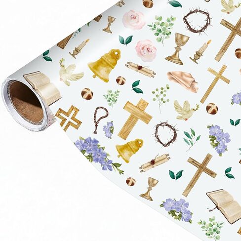 Pineraap Mallard Duck Wrapping Paper Roll Watercolor Duck Animal Wrapping Paper Reed Design Gift Wrap for Holiday, Birthday, 17Inch x16.4Feet in Saudi Arabia