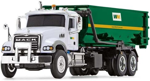 First Gear WM 1/87 Scale Mack Granite MP مع حاوية قابلة للطي على شكل حوض in Saudi Arabia