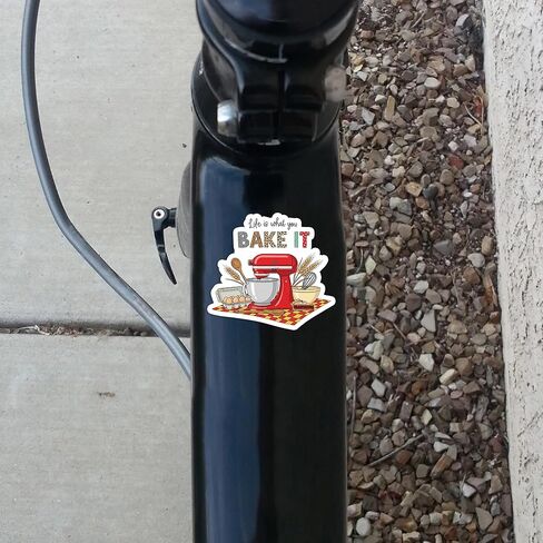 مجموعة ملصقات خبز مكونة من 30 قطعة - مجموعة ملصقات طهاة المعجنات المضحكة المصنوعة من الفينيل المقاوم للماء لسجلات القصاصات وأجهزة الكمبيوتر المحمولة والمجلات وديكور المطبخ - هدايا خبز لطيفة للنساء والفتيات والخبازين in Kuwait