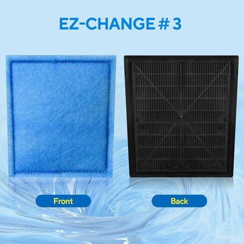 24 حزمة استبدال مرشح حوض السمك لاستبدال EZ-Change #3 لطقوس مارينلاند مقاس C متوافق مع 20-40/30-60 جالون مرشحات الطاقة لخزان الأسماك البطريق 200B 350B 170B 330B 275 و375 in Saudi Arabia