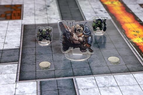 1985 Games Orc Minis Pack - متوافقة مع ألعاب DND وRPG وألعاب الطاولة - شخصيات مصغرة للعب الأدوار لمهام TTRPG in Saudi Arabia