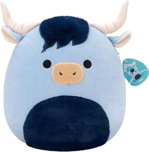 Squishmallows Original 14in Toro The Blue Highland Cow – Official Jazwares Plush (Large) in Saudi Arabia