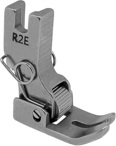 YEQIN Industrial Flat Bed Sewing Machine Presser Foot #R2E, Durable Steel Roller Presser Foot for Thick Fabric in Saudi Arabia