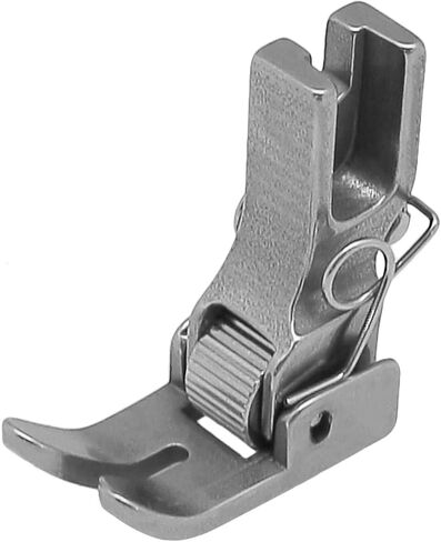 YEQIN Industrial Flat Bed Sewing Machine Presser Foot #R2E, Durable Steel Roller Presser Foot for Thick Fabric in Saudi Arabia