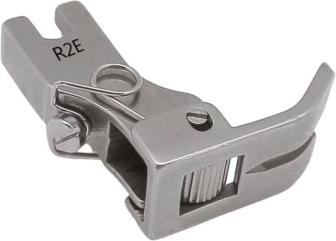 YEQIN Industrial Flat Bed Sewing Machine Presser Foot #R2E, Durable Steel Roller Presser Foot for Thick Fabric in Saudi Arabia