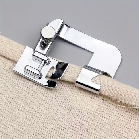 3 Sizes Wide Rolled Hem Pressure Foot Sewing Machine Presser Foot Hemmer Foot Set 1/2 Inch, 3/4 Inch, 1 Inch for Low Shank Sewing Machine in Saudi Arabia