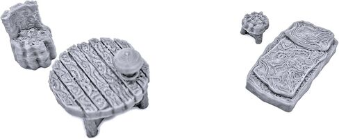 EnderToys Halfling Hole by Printable Scenery, 3D Printed Tabletop RPG Scenery and Wargame Terrain 28mm Miniatures in Saudi Arabia