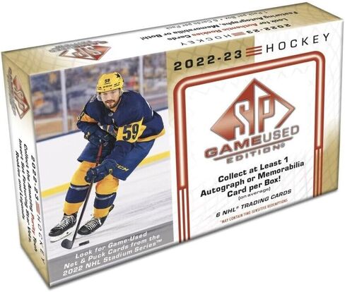 2022-23 Upper Deck SP Game Used Hockey Hobby Box in Saudi Arabia