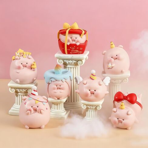 Wish You Joy Series Blind Box Figures, Random Design Action Figures Collectible Toys for Birthday Gift, Home Decorations, Single Box in Saudi Arabia