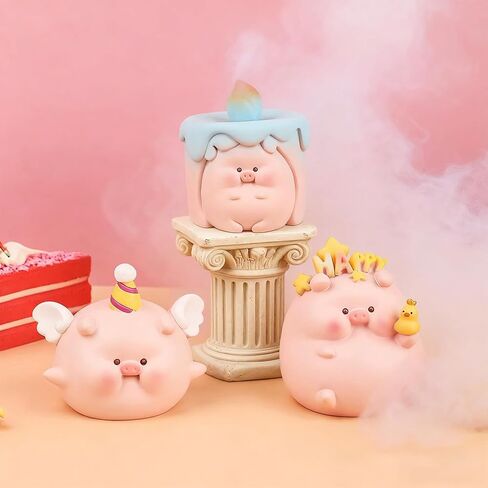 Wish You Joy Series Blind Box Figures, Random Design Action Figures Collectible Toys for Birthday Gift, Home Decorations, Single Box in Saudi Arabia