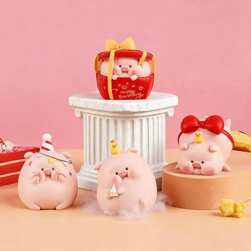 Wish You Joy Series Blind Box Figures, Random Design Action Figures Collectible Toys for Birthday Gift, Home Decorations, Single Box in Saudi Arabia