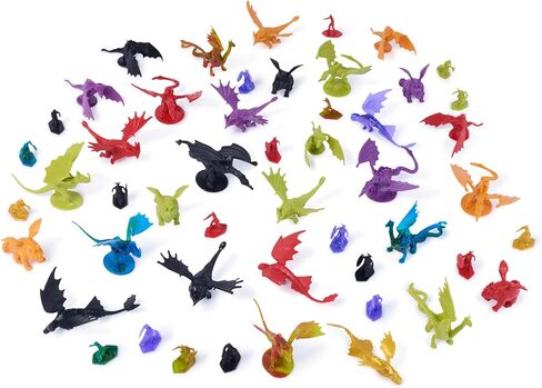 DreamWorks Dragons, World of Berk: Dragon Flock Arena, 50 Collectible Dragons and Vikings Figures for Ages 4 and up in Saudi Arabia