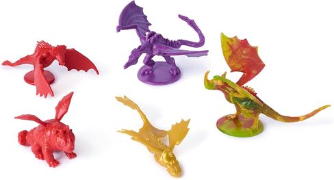 DreamWorks Dragons, World of Berk: Dragon Flock Arena, 50 Collectible Dragons and Vikings Figures for Ages 4 and up in Saudi Arabia