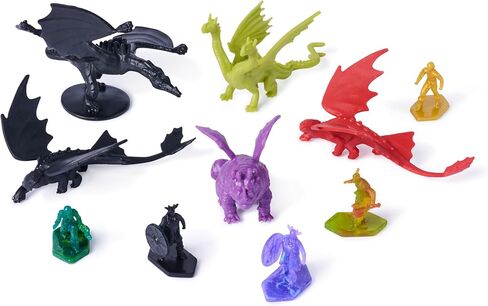 DreamWorks Dragons, World of Berk: Dragon Flock Arena, 50 Collectible Dragons and Vikings Figures for Ages 4 and up in Saudi Arabia