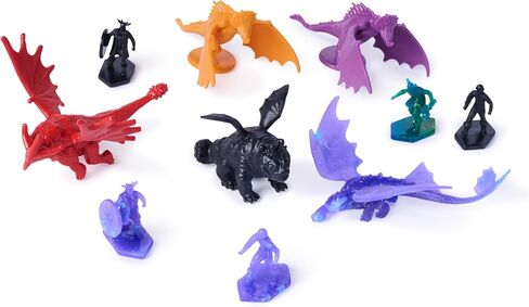 DreamWorks Dragons, World of Berk: Dragon Flock Arena, 50 Collectible Dragons and Vikings Figures for Ages 4 and up in Saudi Arabia