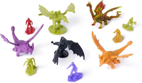 DreamWorks Dragons, World of Berk: Dragon Flock Arena, 50 Collectible Dragons and Vikings Figures for Ages 4 and up in Saudi Arabia