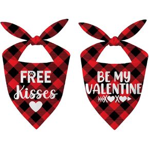 2 حزمة من عصابات عيد الحب للكلاب، وشاح My Mom is My Valentine Dog، إكسسوارات الحيوانات الأليفة لعيد الحب، زي وشاح مثلث قابل للتعديل لعيد الحب للكلاب الصغيرة والمتوسطة in Kuwait