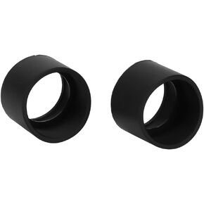 2Pcs Rubber Eyepiece Cover Soft Microscope Accessory for 32-36mm Stereo Microscope (KP-H2 Flat Angle) in Kuwait
