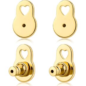 زوجان من الأقراط الخلفية للأذنين المتدلية، ورافعات الأقراط القوية المجوفة المطلية بالذهب، والقرط الخلفي للأقراط الثقيلة، واستبدال الأقراط الخلفية لدعامات الأذن المرصعة in Kuwait