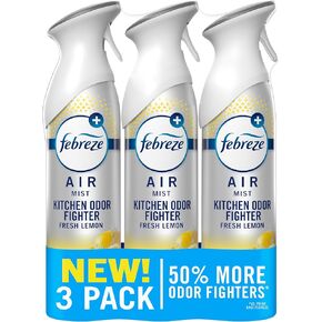 Febreze Air Freshener Spray, Heavy Duty Pet Odor Fighter for Home, Pet Air Freshener, Pet Friendly, Odor Fighter for Strong Odor, 8.8 Oz (Pack of 3) in Kuwait