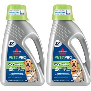 مزيل بول الحيوانات الأليفة الاحترافي من بيسيل مع شامبو منظف السجاد أوكسي وفيبريز، 48 أونصة in Kuwait