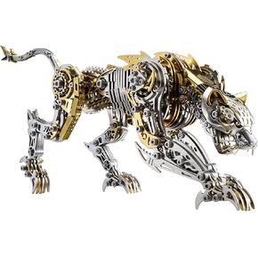 3D Metal Puzzle for Adults,Cheetah Puzzle Building Set，3D Metal Model Kit, Brain Teaser Puzzles DIY Assembling for Stress Relief - A Collectible Gift for a Man in Saudi Arabia