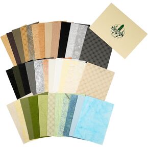 مجموعة ورق مزخرف عتيق من Moriquill 36 قطعة - طقم ورق قصاصات قديم مع مظروف للمذكرات غير المرغوب فيها ومستلزمات مجلة الكولاج DIY أوراق تزيين الحرف اليدوية 4.1 × 5.8 بوصة in Kuwait