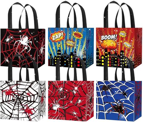 Roaring Good Time Hero Party Favor Goodie Bags12 PCS Hero Party Favors Bags Hero Birthday Decoration Favor Bags Boxes Party Candy Bags Car Goodie Gift Treat Bags Themed Birthday Party Supplies in Saudi Arabia
